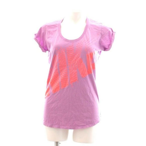 Nike M Purple Swirl Athletic Cut Graphic Tee - Picture 2 of 8